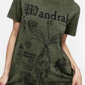 DISO Disturbia Olive Graphic Short Sleeve Tee